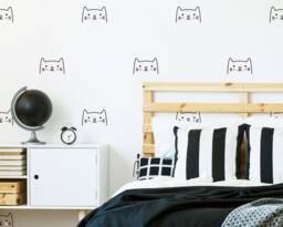 Cat Wall Decals - Kids Decal, Nursery Vinyl Art, Decor, Decor - thumbnail 1