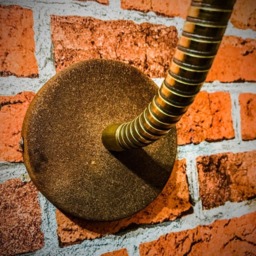 Rusty Metal Adjustable Reading Wall Light - thumbnail 3