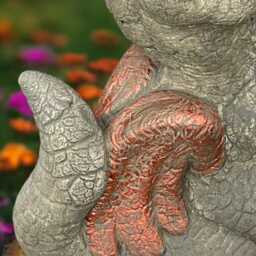 Concrete Statue Stone Dragon Figurine Garden Guardian Sculpture Outdoor Mythical Ornament Gift For Lovers House Decor Holiday Gift - thumbnail 4