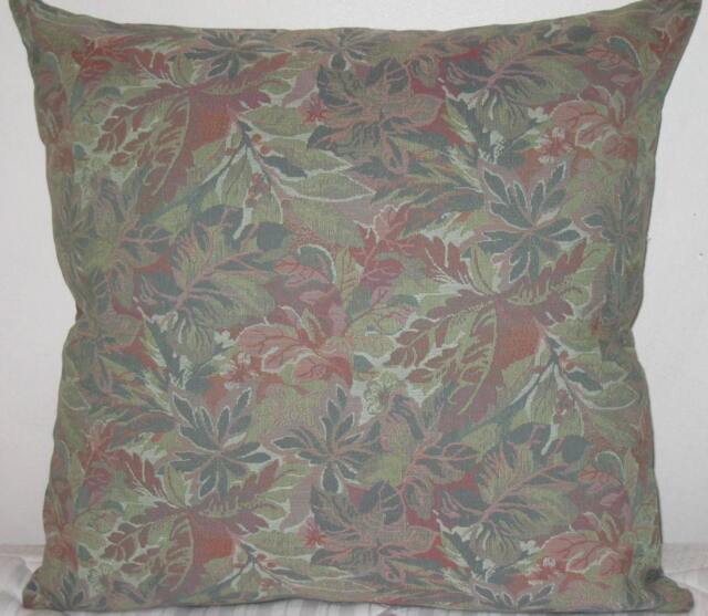 "Leaf Decorative Pillow Cover-In 20""x20" - image 1