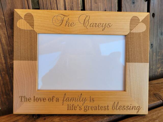 Gift For Family, Valentine's Day Gift, Spouse, Thank You Family The Love Of A Personalized Picture Frame