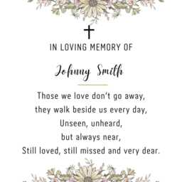 Memorial Candle For Loss Of Loved One, Memory Celebration Life, Funeral Candle, Gift Prayer In - thumbnail 2