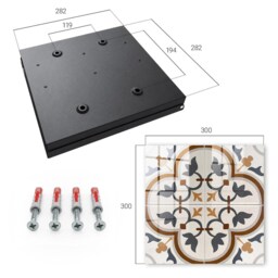 Geometric Elegance Key Cabinet For Home, Beige Box Wall, Backgrounds & Patterns, Lovers Of Elegant Simplicity - thumbnail 4
