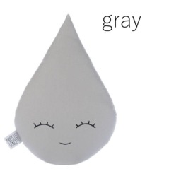 Raindrop Cushion For Nursery Decor, Baby Shower Gift Idea Dreamy Pillow Boy Girl Gender Neutral Newborn Room Infant Bed Kids Sky Teepee - thumbnail 3