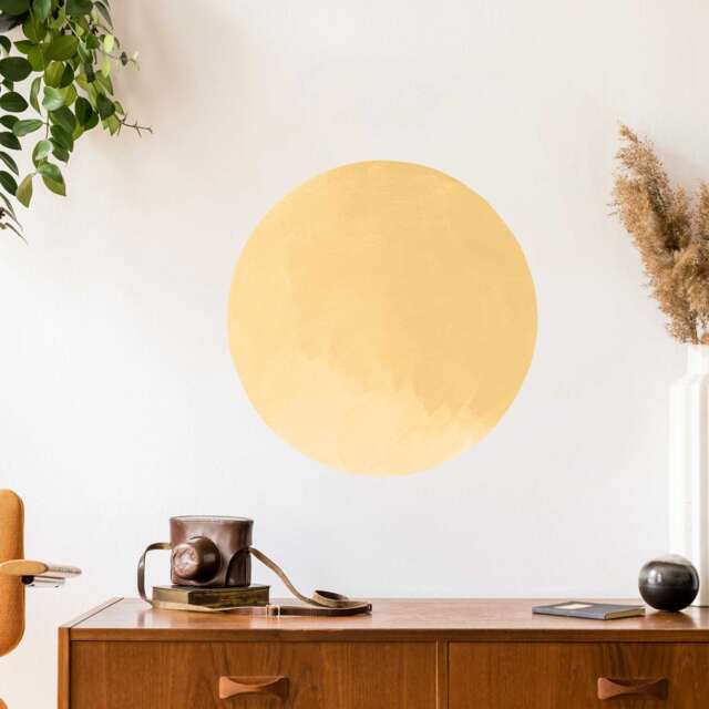 Small Abstract Circle Wall Sticker - image 1