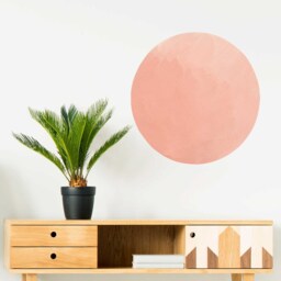 Small Abstract Circle Wall Sticker - thumbnail 3