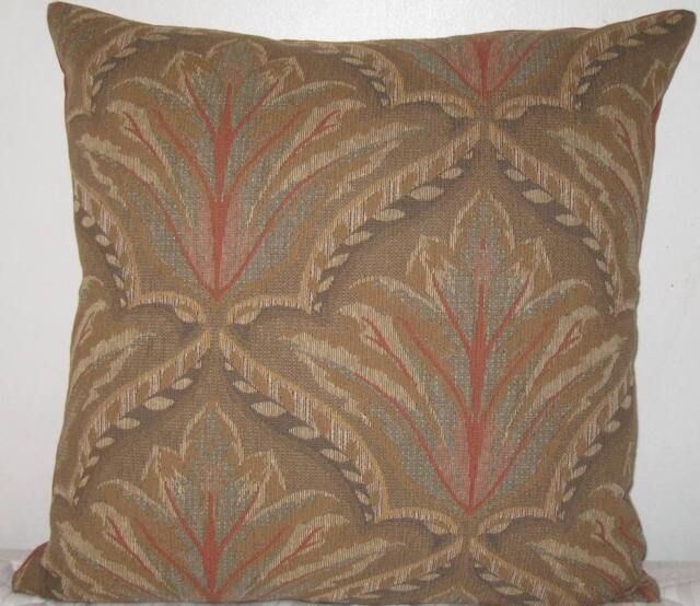 "Tree Leaf Decorative Pillow Cover-In 24""x24" - image 1