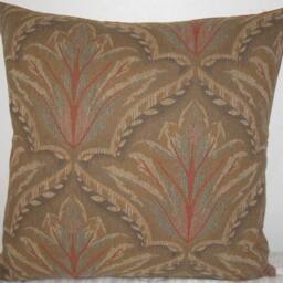 "Tree Leaf Decorative Pillow Cover-In 24""x24" - thumbnail 2