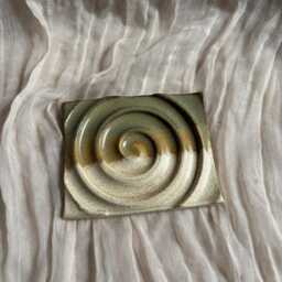 Bamboo Rectangle Soap Dish, Rectangular Bathroom Tray, Handmade Kitchen Pottery, Household Holder, Thrown - thumbnail 2