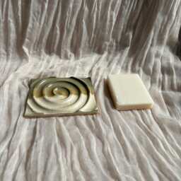 Bamboo Rectangle Soap Dish, Rectangular Bathroom Tray, Handmade Kitchen Pottery, Household Holder, Thrown - thumbnail 4