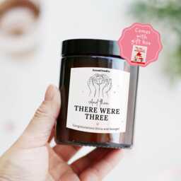 New Parents Gift For Baby Pregnancy Announcement Personalized Candle - Congratulations On Shower Mummy Daddy