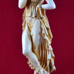 Persephone Goddess Queen Of The Underworld Patina Greek Statue 10 Inches - thumbnail 2
