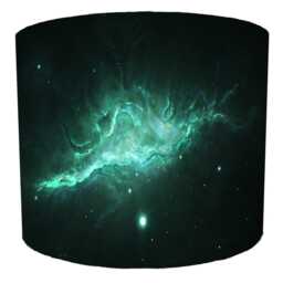 Galaxy Nebula Stars Drum Lampshade For Ceiling Light Pendants Or Table Lamp Bases - thumbnail 3
