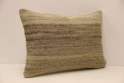 Vintage Turkish Kilim Pillow Accent Sofa Throw Pillows Home Decor 14x20 in - 35x50 cm Boho Pillow Cushion 4Bef-663 - thumbnail 1