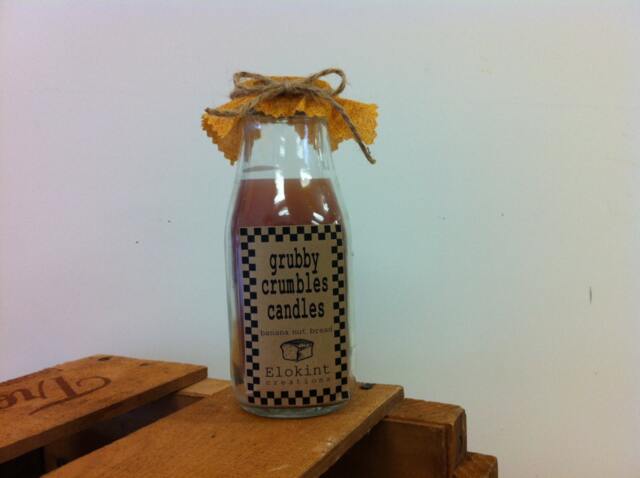 Glass Jar Candles, Upcycled - image 1