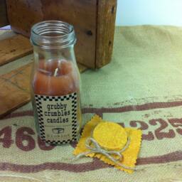 Glass Jar Candles, Upcycled - thumbnail 2