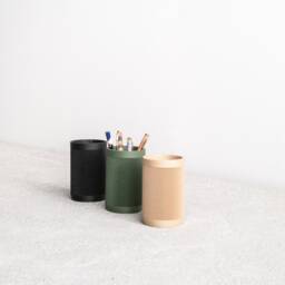 Pen Holder Japan - Desk Organizer Printed in Wood Original Gift Her Or Him