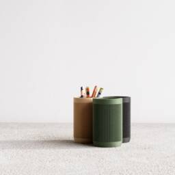 Pen Holder Japan - Desk Organizer Printed in Wood Original Gift Her Or Him - thumbnail 4