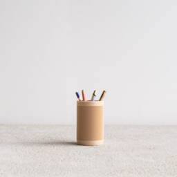 Pen Holder Japan - Desk Organizer Printed in Wood Original Gift Her Or Him - thumbnail 3