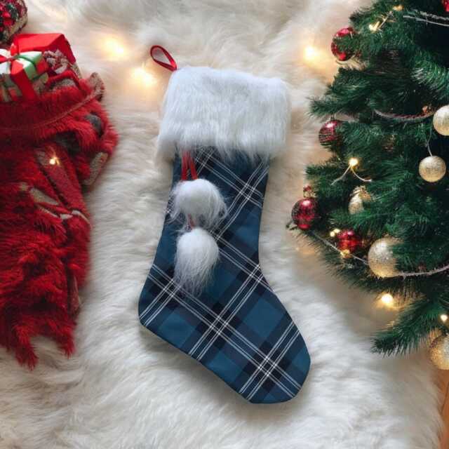 St Andrews Tartan Christmas Stocking - image 1