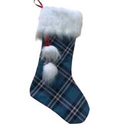 St Andrews Tartan Christmas Stocking - thumbnail 3