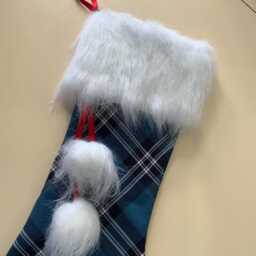 St Andrews Tartan Christmas Stocking - thumbnail 4