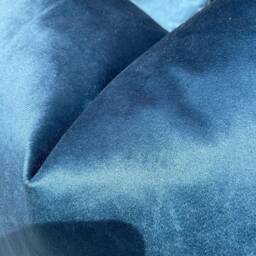 Waterproof Cushion Cover, Teal Pillow Garden Water Resistant Durable Designer Fabric - Panaz - thumbnail 3
