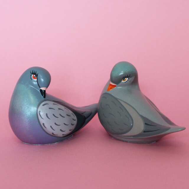 Made To Order Small Pigeon Ornament By Betty & The Lovecats - image 1