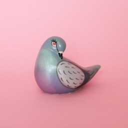 Made To Order Small Pigeon Ornament By Betty & The Lovecats - thumbnail 3