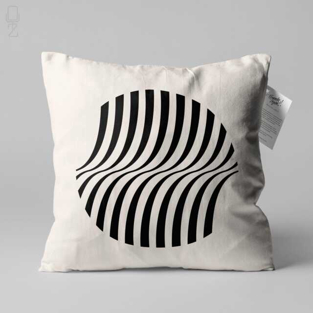 Bauhaus Velvet Cushion Cover Retro Modern Pillow - image 1