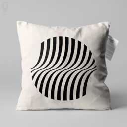 Bauhaus Velvet Cushion Cover Retro Modern Pillow - thumbnail 1