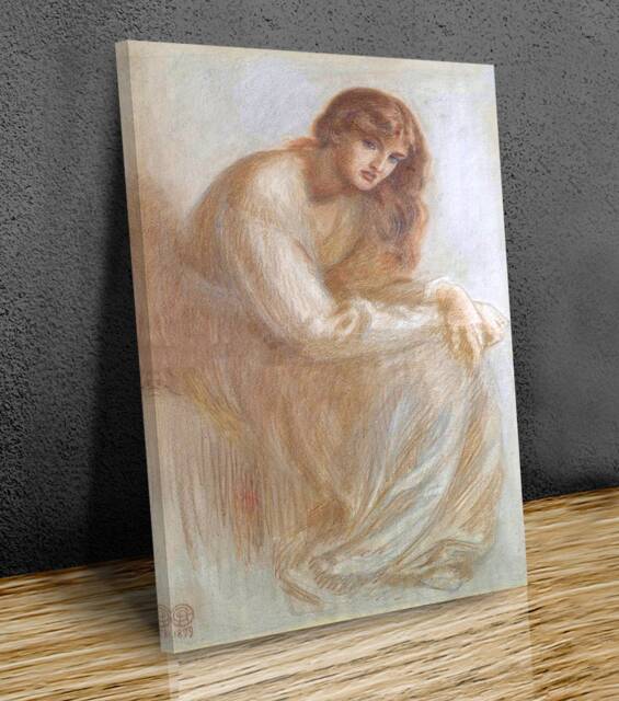 Alexa Wilding Dante Gabriel Rossetti Wall Art, Hangings , Home D??cor, Canvas Print Art Framed - image 1