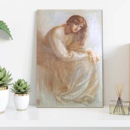 Alexa Wilding Dante Gabriel Rossetti Wall Art, Hangings , Home D??cor, Canvas Print Art Framed - thumbnail 3