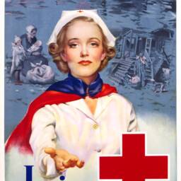 Reprint Of A Ww2 Womens Red Cross Nursing Recruitment Poster - thumbnail 3