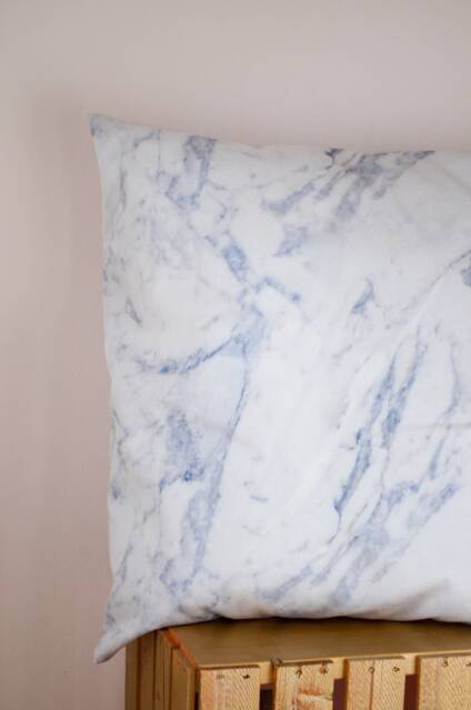 Marble Cotton Twill Cushion Cover - image 1