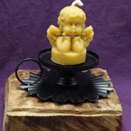 "Natural Beeswax Candle ""Angel Bust" - thumbnail 4