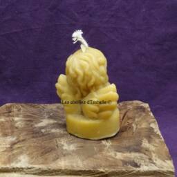 "Natural Beeswax Candle ""Angel Bust" - thumbnail 2