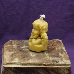 "Natural Beeswax Candle ""Angel Bust" - thumbnail 3