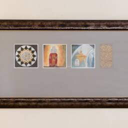 Abuhav Synagogue Torah Print - Zefat Israel, Chay Chen Art - thumbnail 3