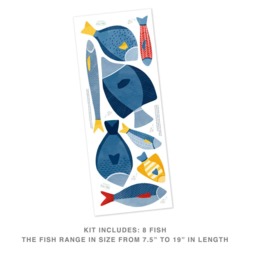 Big Fish Kit - Fabric Wall Decal Sag Harbor Mej - thumbnail 4