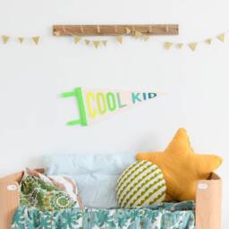 Cool Kid Pennant Flag Nursery Wall Decor Kids Room - thumbnail 3