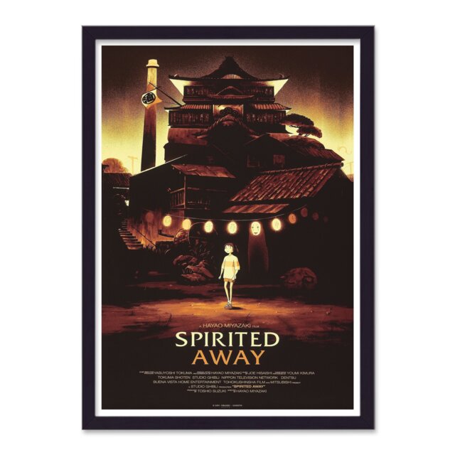 Spirited Away Reimagined Movie Poster