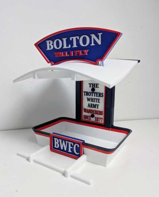 "Bolton Wanderers Garden Bird Feeding Station - ""Bolton Till I Fly" - image 1