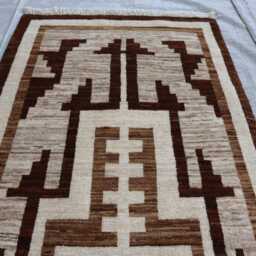 3x8 Ft Afghan Kazak White Runner Rug - Luxury Brand New Medallion Turkish Area Rug, Beautiful Living Room - thumbnail 3