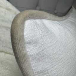 Monogrammed Bolster Cushion Embroidered Family Initials, Home Decor Gift - thumbnail 3