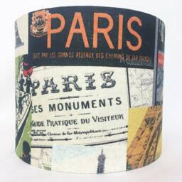 Parisian Lampshade French Theme Table Or Ceiling Light