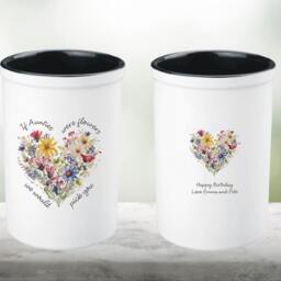 If Aunties Were Flowers We Would Pick You Personalised Vase Gift For A Special Aunty, Aunty Birthday From Nephew Or Niece - thumbnail 2