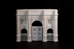 Marble Arch Neoclassical Scale Model, John Nash, London Landmark, Detailed Resin Collectible - thumbnail 1