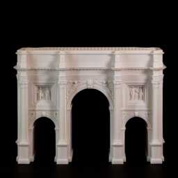 Marble Arch Neoclassical Scale Model, John Nash, London Landmark, Detailed Resin Collectible - thumbnail 4