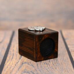 Neapolitan Mastiff - Wooden Candlestick With Dog, Souvenir, Decoration, Limited Edition, Collection - thumbnail 3